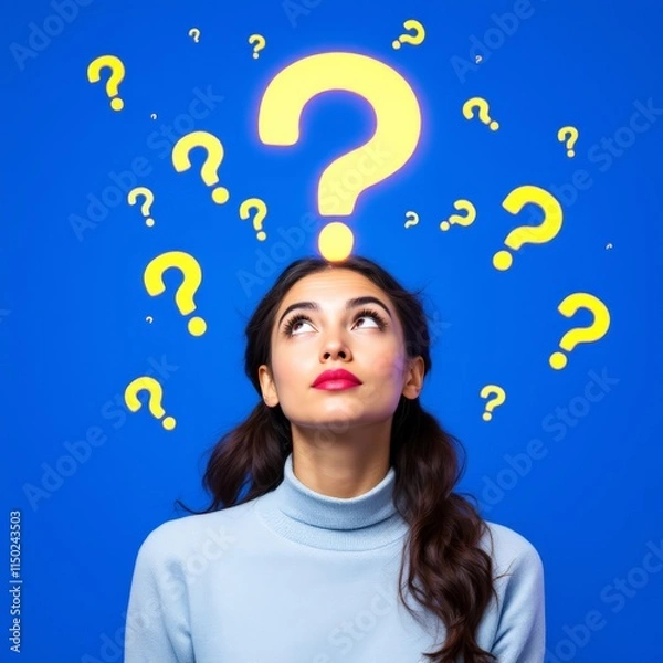 Obraz person thinking