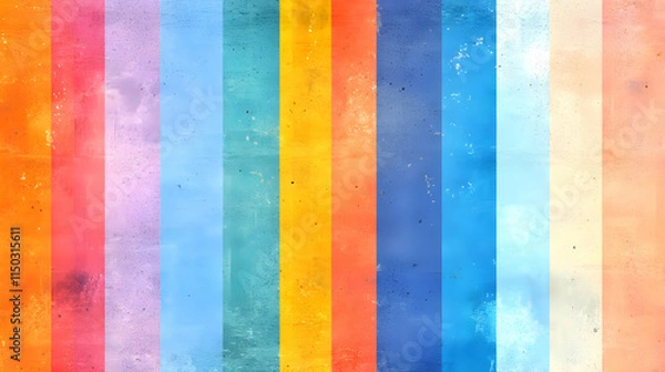 Obraz Abstract Rainbow Stripes Background Texture
