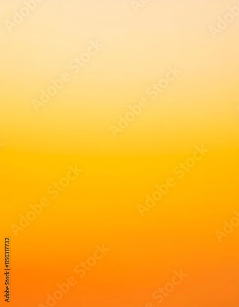 Obraz Warm Orange Yellow Gradient Background  Abstract Smooth Transition  Soft Color Blend  Suns