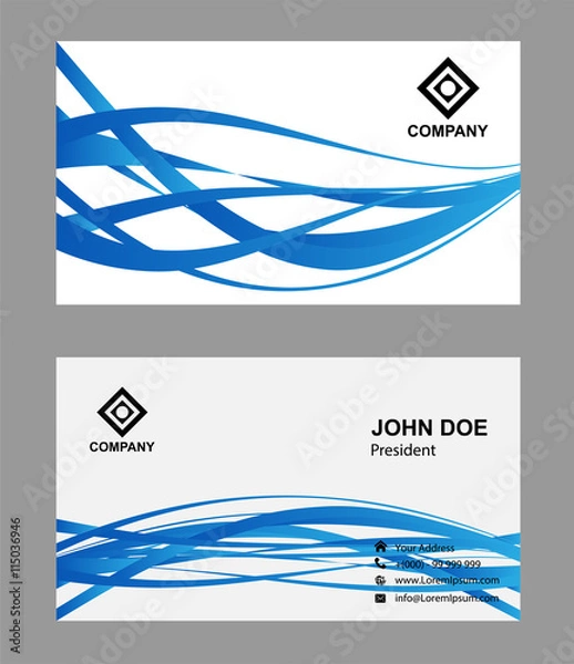 Obraz Business Card Template
