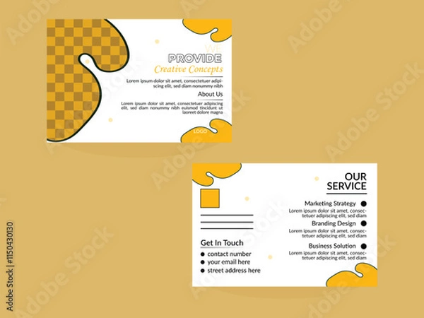 Obraz template for infographic and postcard design
