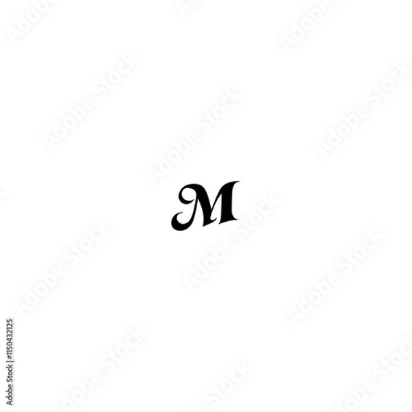 Fototapeta M, business, alphabet, symbol, number, icon, abc, fridge magnets, sign, letters, concept, 3d, text, fridge, word, school, illustration, internet, colorful, colours, education, design, play, colors, ye