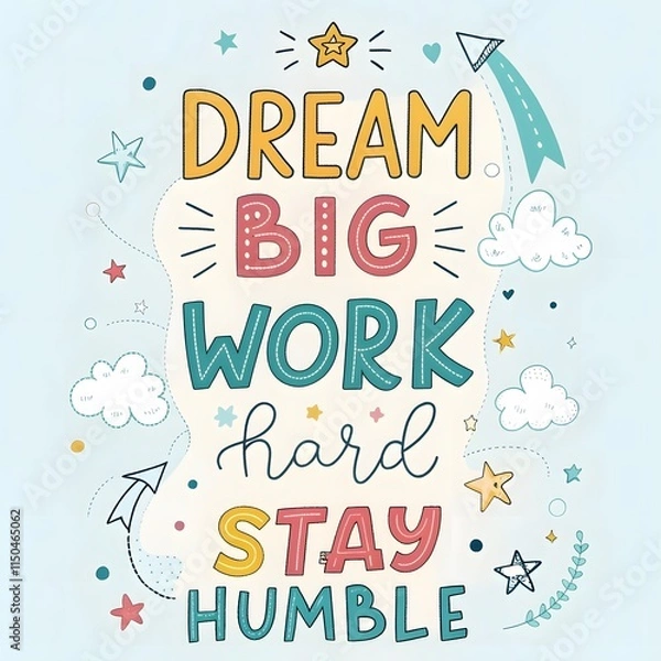 Fototapeta Create a Strong and Playful Typography Design: Bold and Creative Text Art