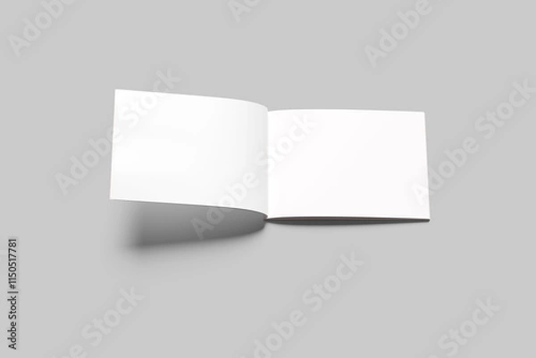 Obraz Blank a4 landscape white