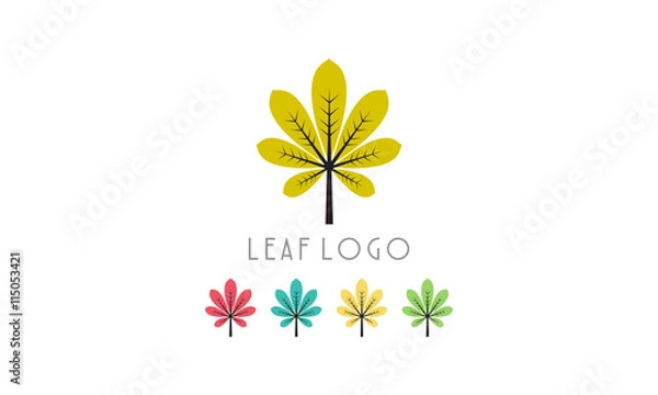 Obraz Leaf Logo