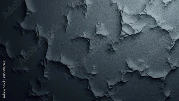 Fototapeta Dark Bumpy Rock Slate Background Texture