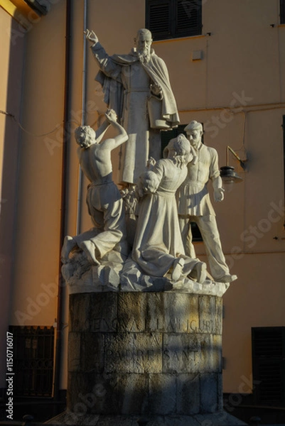 Fototapeta Statua genova
