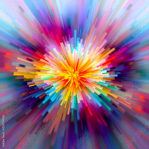 Fototapeta abstract colorful background