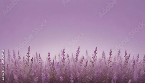 Fototapeta Clear Plain Shiny Warm Soft Vintage Bokeh Cloudy Wave Like Geometric Purple Background or Texture