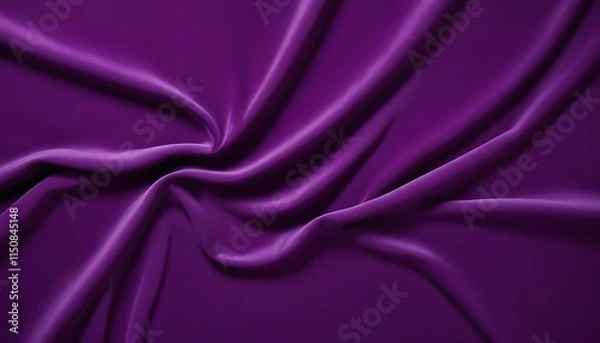 Fototapeta Clear Plain Shiny Warm Soft Vintage Bokeh Cloudy Wave Like Geometric Purple Background or Texture
