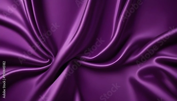 Fototapeta Clear Plain Shiny Warm Soft Vintage Bokeh Cloudy Wave Like Geometric Purple Background or Texture