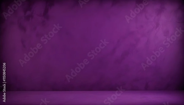 Fototapeta Clear Plain Shiny Warm Soft Vintage Bokeh Cloudy Wave Like Geometric Purple Background or Texture