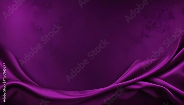 Fototapeta Clear Plain Shiny Warm Soft Vintage Bokeh Cloudy Wave Like Geometric Purple Background or Texture