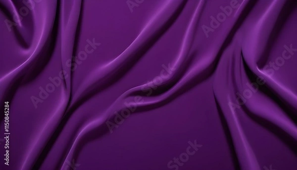Fototapeta Clear Plain Shiny Warm Soft Vintage Bokeh Cloudy Wave Like Geometric Purple Background or Texture