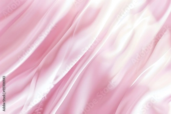 Fototapeta A gentle pink and white background featuring smooth gradient transitions for a calm and elegant effect.