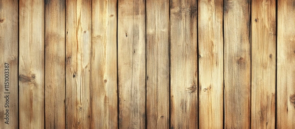 Fototapeta Natural light wood texture with visible grain and warm tones