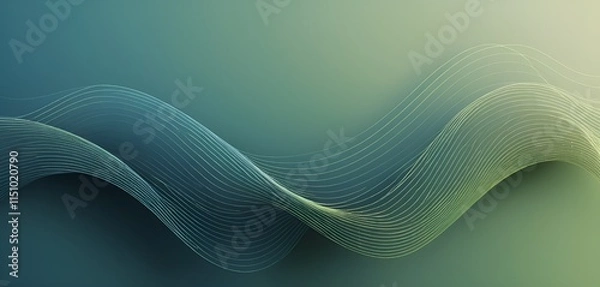 Fototapeta Olive Green Digital Background Image, Light, Texture, Space, Pattern, Banner