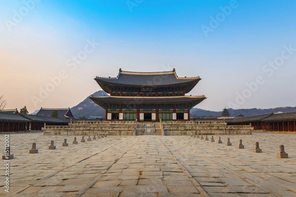 Obraz Gyeongbokgung Palace, Seul, Korea Południowa
