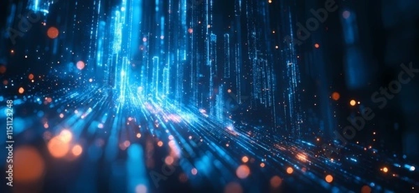 Fototapeta blue background with lines