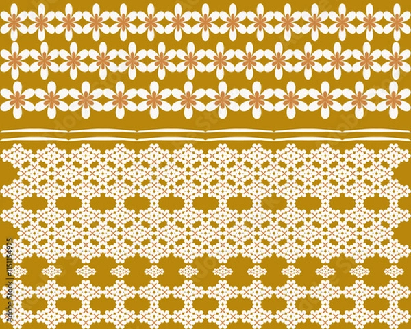 Fototapeta Fabric pattern background with Using curved lines. Illustration of color interference.Vector abstract holographic background