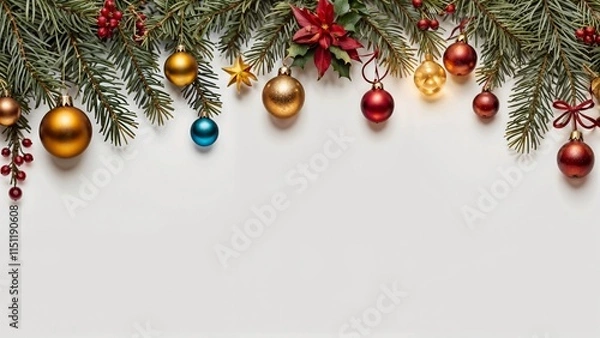 Obraz christmas tree decoration