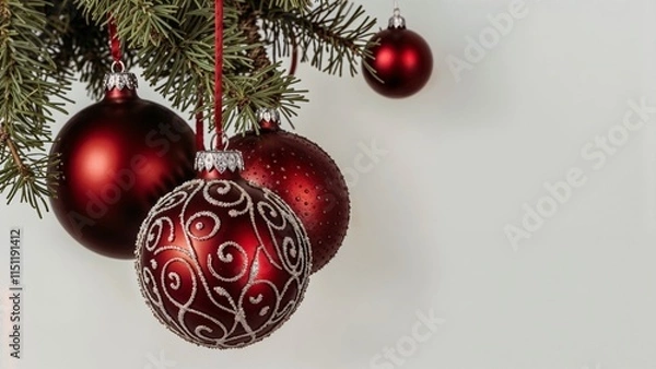 Obraz christmas tree decorations
