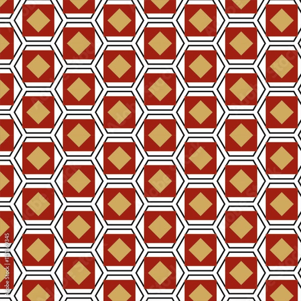 Fototapeta seamless geometric pattern