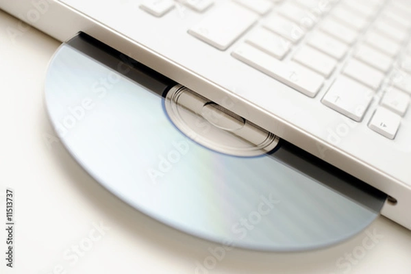 Obraz Laptop with DVD drive