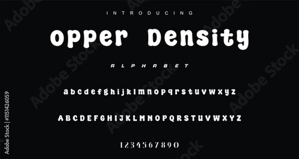 Fototapeta Cartoon alphabet, fat graffiti letters, juicy fun font for vibrant nursery logos, playful school headlines, lush Caribbean typography, round kiddie typographic design. Vector typeset