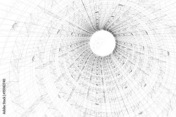 Obraz シールドトンネルイメージ