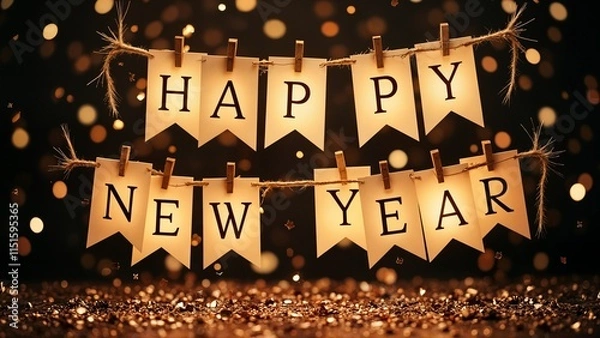 Obraz Hapyy new year