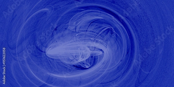 Fototapeta the black background with an abstract pattern resembles a spiral galaxy with twisting lights