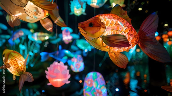 Obraz Festive lantern