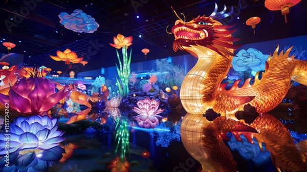 Obraz Festive lantern