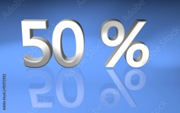 Fototapeta Процент