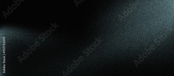 Fototapeta Grainy black light gray green pink gradient background noise texture effect background