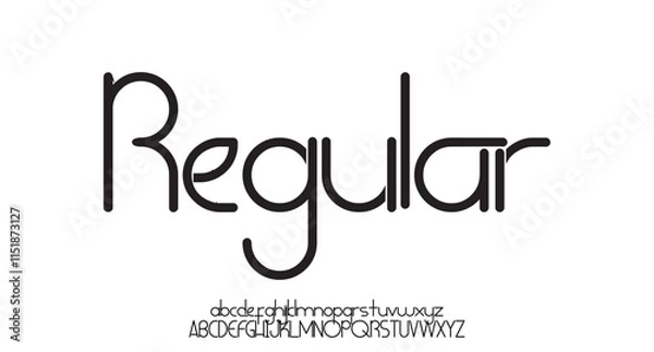 Fototapeta Technology science font, digital cyber alphabet made space future design, Latin uppercase letters A, B, C, D, E, F, G, H, I, J, K, L, M, N, O, P, Q, R, S, T, U, V, W, X, Y, Z and Arab numerals 0, 1, 2