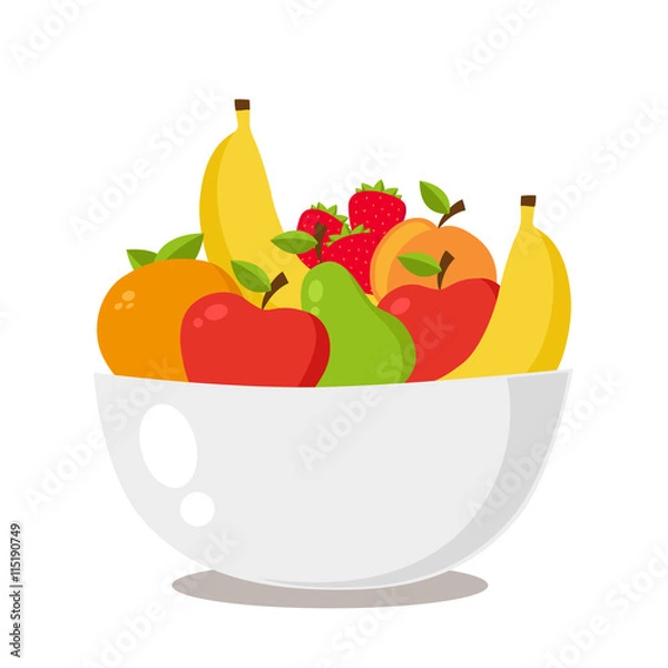 Obraz fruit platter with fruits