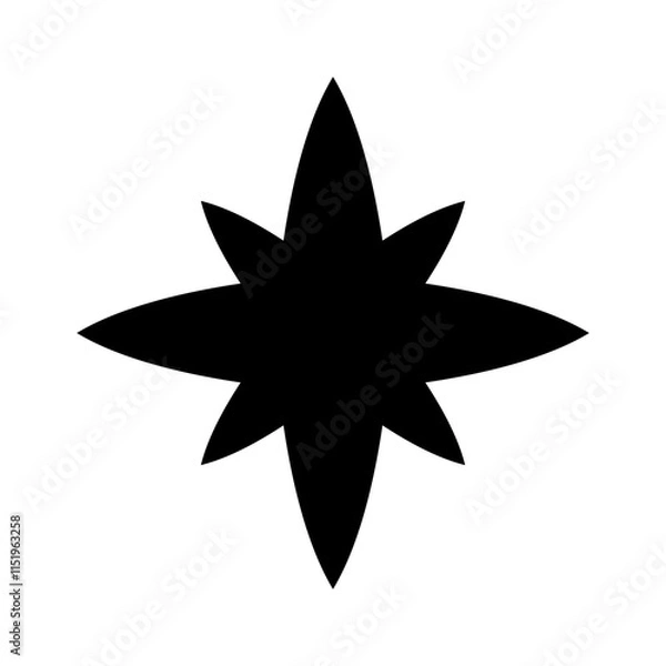 Obraz Twinkle star glint abstract particle