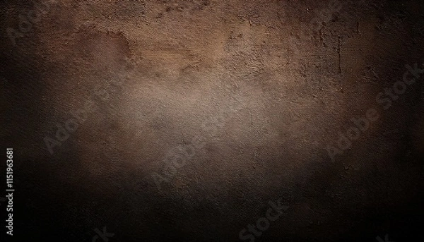 Obraz old wall texture cement black brown historical past abstract darkish color layout are light with white gradient heritage