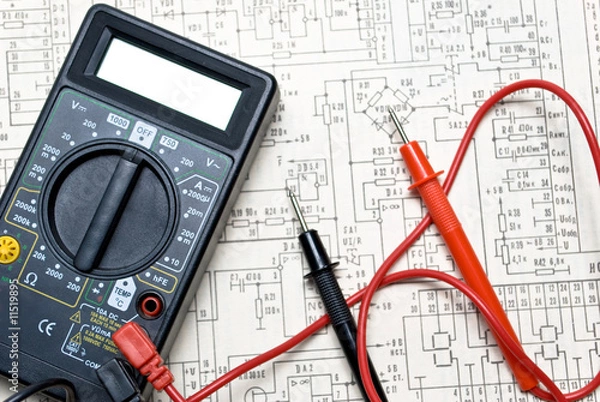 Fototapeta Electronics.Measuring.