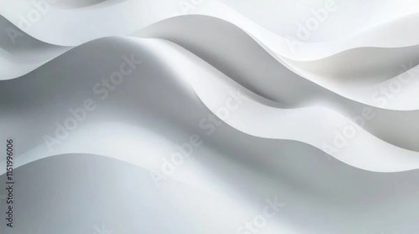 Fototapeta Light Gray Textured Background, subtle gradients create a calming atmosphere, ideal for presentations or digital content.