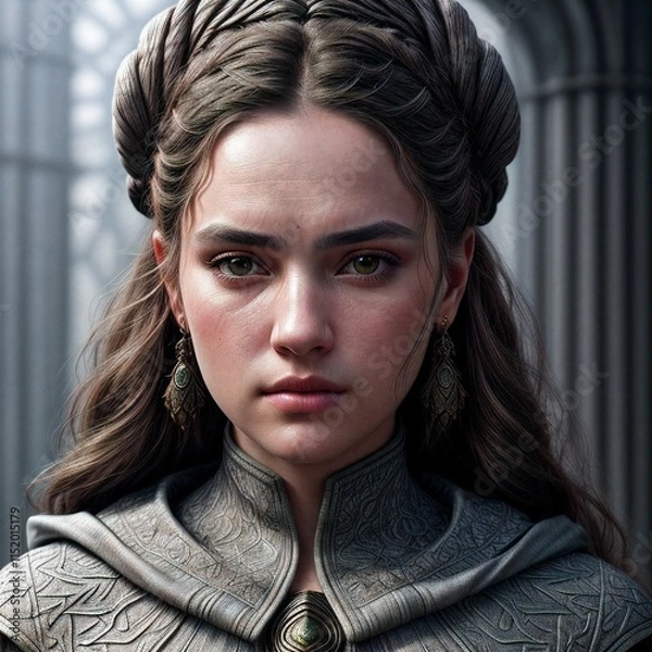 Obraz A Lady in Gray