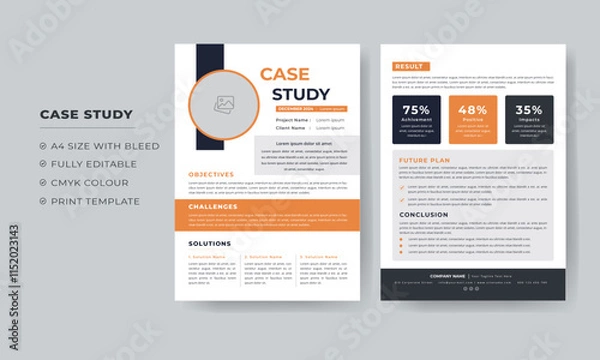 Obraz company Case Study Document layout and Business report Case Study Template