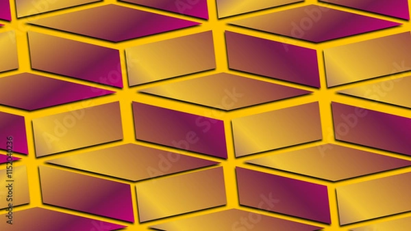 Obraz abstract background with cubes