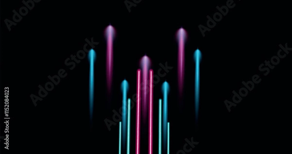 Obraz background galaxy and white