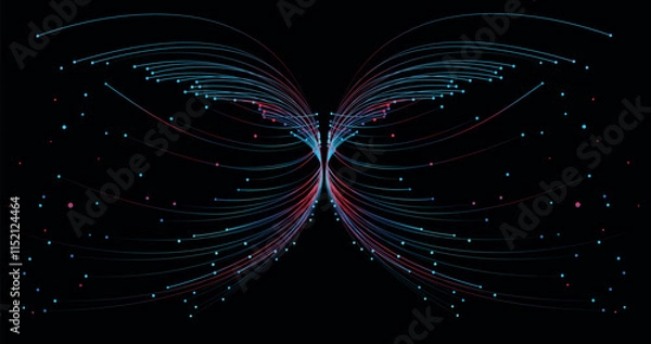 Obraz background galaxy and white