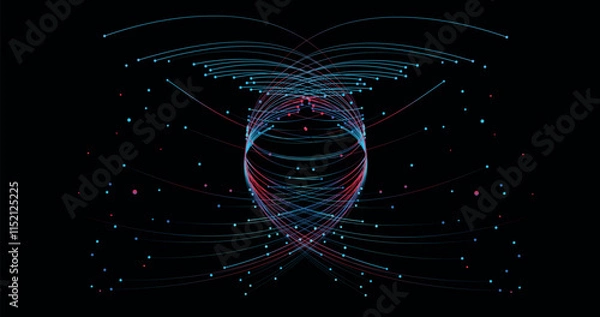 Obraz background galaxy and white