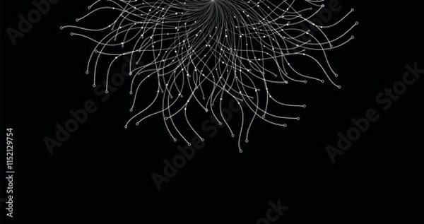 Obraz background galaxy and white