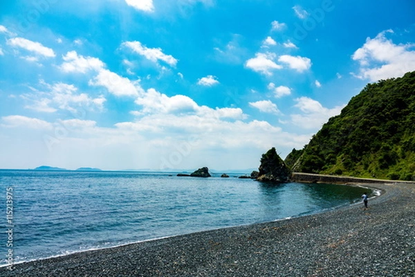 Obraz 黒ヶ浜　佐賀関